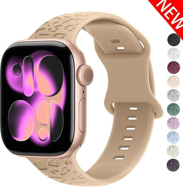 Armband für Apple Watch, Silikon, Unisex - Bild 1