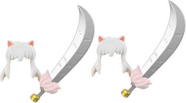 Yiran toy Inuyasha Drachenschuppe Gebrochene Zähne Waffe, Bausteine, ab 14 Jahren - Bild 1