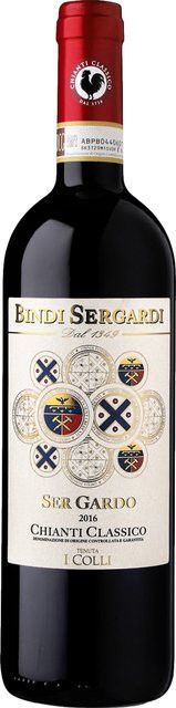 Bindi Sergardi Chianti Classico, Sangiovese, Rotwein, Italien, 2021, trocken, 0,75 l - Bild 1