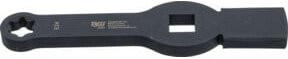 BGS Schlag-Ringschlüssel E-Profil für Torx mit 2 Schlagflächen SW E24, Schwarz - Bild 1