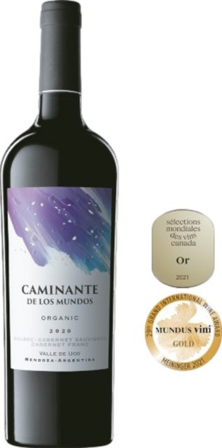 Caminante de los Mundos, Malbec, trocken, Rotwein, 2021, 0,75 l - Bild 1