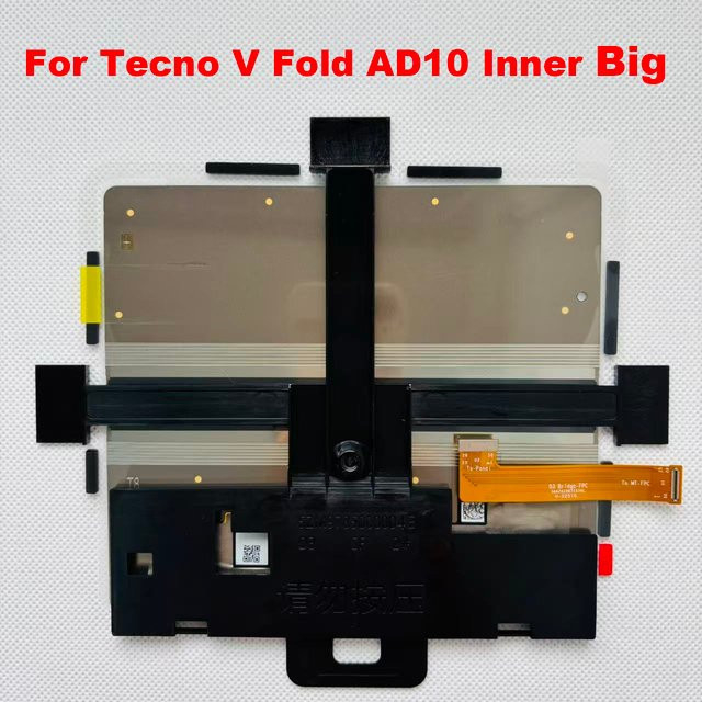 Tecno Phantom V Flip AD10 AD11 Ersatz LCD Display mit Touchscreen Digitizer Montage in Schwarz - Bild 1
