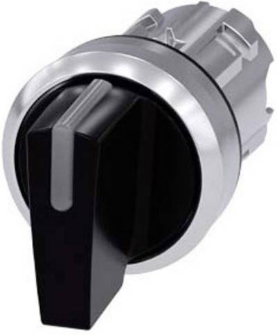 Siemens Knebelschalter 3SU1052-2BP10-0AA0 Schwarz 2 x 45° - Bild 1