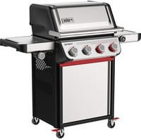 Weber Gasgrill Spirit SP-435 GBS in Silber aus Edelstahl mit porzellanemailliertem Gusseisen - Bild 1