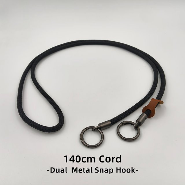 DJI Kamera-Schultergurt in Schwarz mit Doppel-Metall-Schnellverschluss und 140 cm Länge für spiegellose Kameras und Drohnen - Bild 1