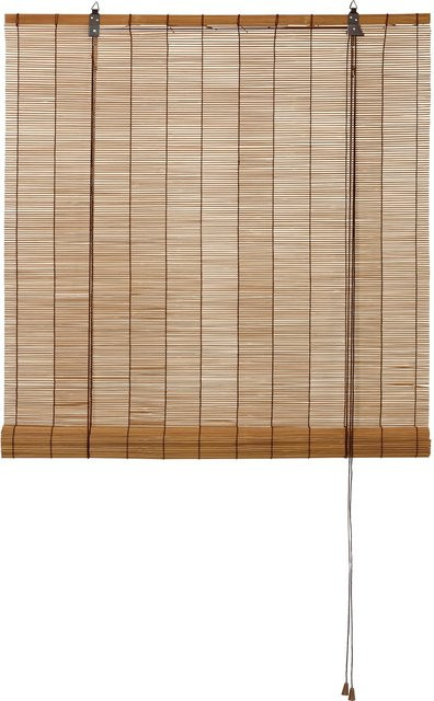 OBI Bambus-Raffrollo in Braun, Breite: 100 cm, Höhe: 160 cm - Bild 1