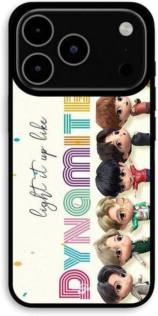 MANIACASE iPhone 17 Pro Max Hülle mit Kpop BTS Avatar Dynamite Design in Schwarz und Multicolour - Bild 1