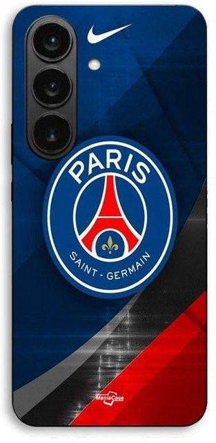 Maniacase Handyhülle für Samsung Galaxy S26 Plus mit Paris Saint Germain Fußballlogo in Blau - Bild 1