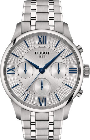 Tissot Chronograph, Automatik, Edelstahl, 42 mm, Herren