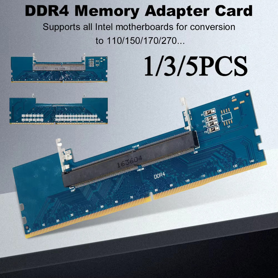 ALIILEE RAM Konverter Adapter DDR4 SODIMM zu Desktop DIMM Speicher in Blau - Bild 2