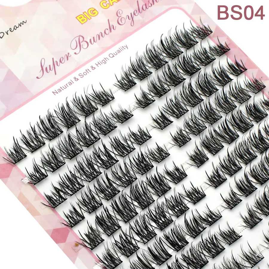 MUYD Segmentierte Wimpern, natürlich, Unisex - Bild 3