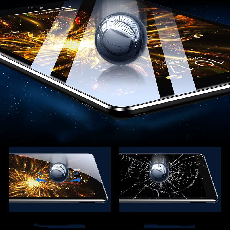 Samsung Displayschutzfolie aus 9H gehärtetem Glas für Galaxy Tab A9 8,7 Zoll (2023) SM-X110 SM-X115, transparent - Bild 3