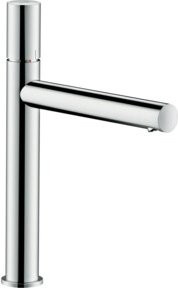 Hansgrohe Axor Uno Waschtisch-Einhebelmischer in Brushed Nickel, Silber - Bild 1