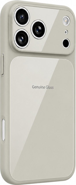 Apple MagSafe-Hülle aus Glas für iPhone 16 Pro in Grau - Bild 1