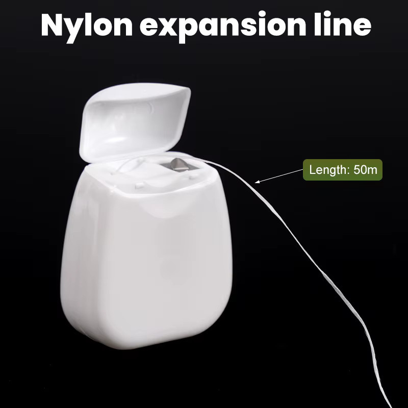 JIECARE Zahnseide, 2 Stück, Minze, Nylon, 50m - Bild 2