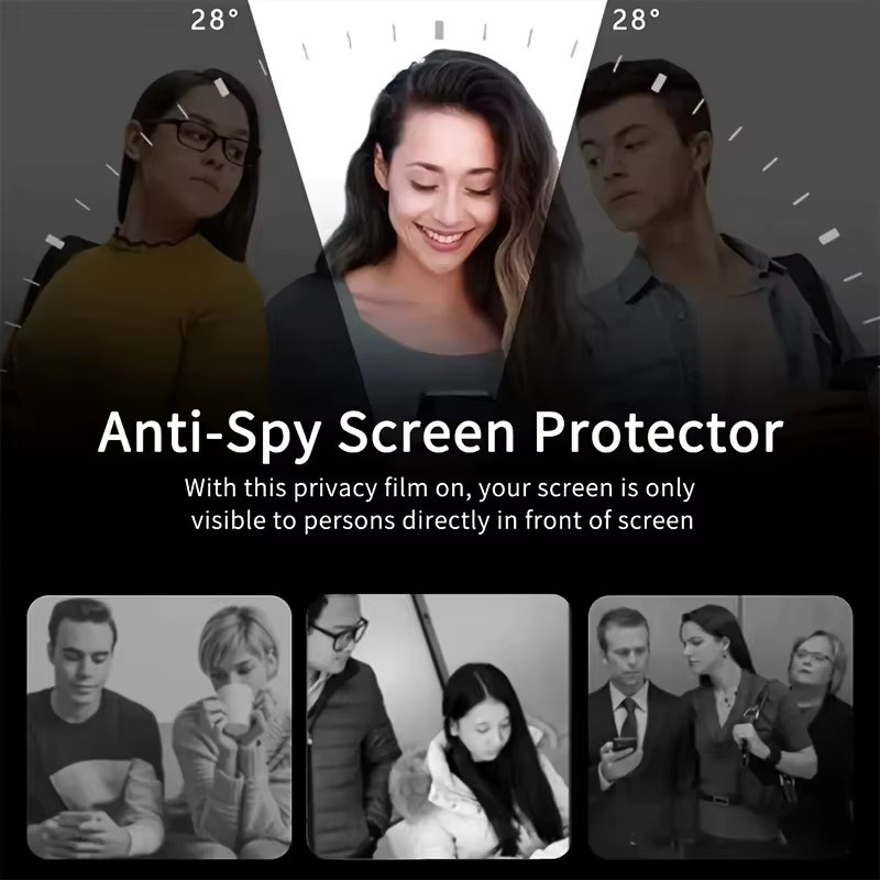 OnePlus Anti-Spy Panzerglas Displayschutzfolie für verschiedene Modelle (1-3 Stück) - Bild 5
