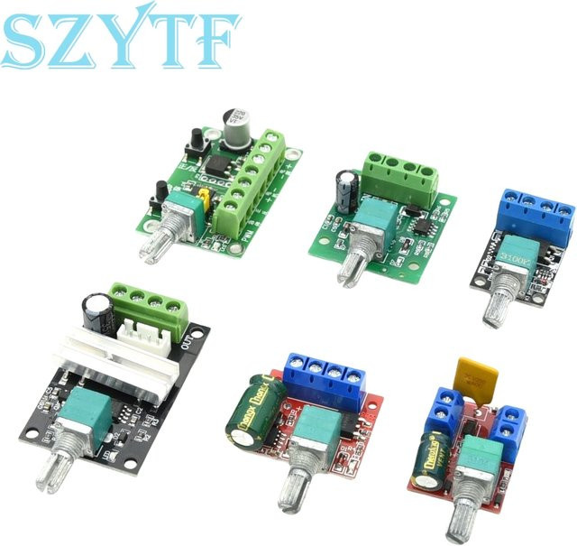 SZYTF PWM DC Motor Geschwindigkeitsregler mit einstellbarer Steuerung in Multicolour - Bild 1