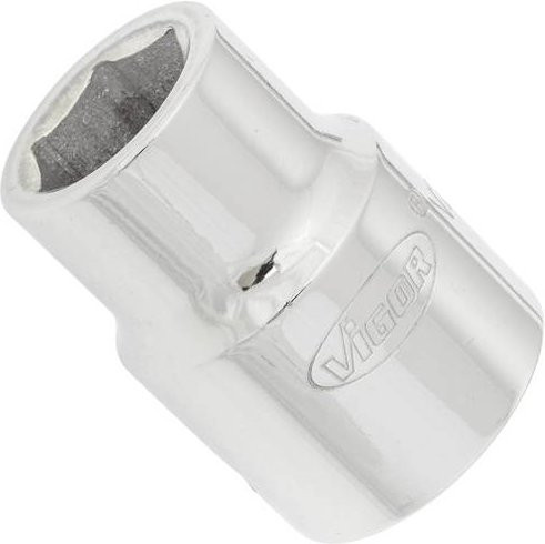 Vigour Steckschlüsseleinsatz V2323N mit Innensechskant-Profil, 19 mm, 3/4 Zoll Innenvierkant, Farbe: Silber - Bild 1