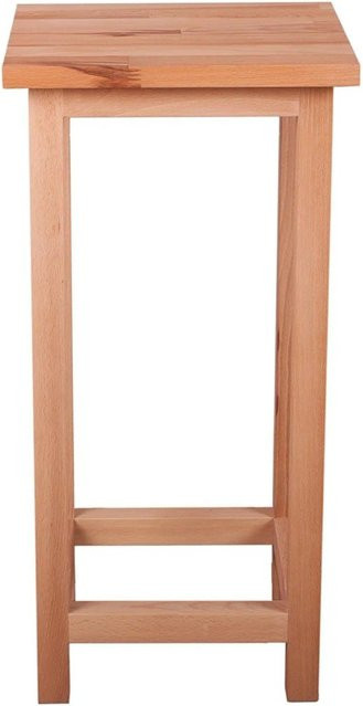 DELUKE Blumenständer SIRI aus Kernbuche, braun, B/T/H: 30 x 30 x 60 cm - Bild 1
