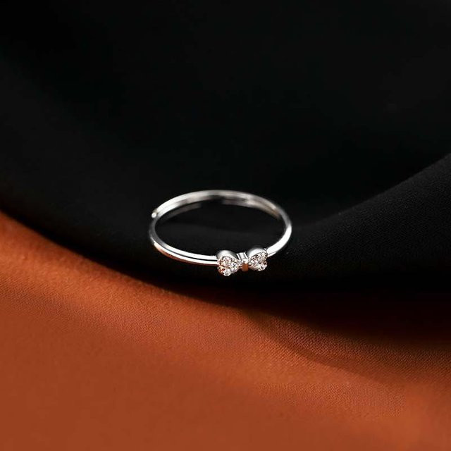 Lucky Star Jewelry Ring 999 Silber, Zirkonia, Damen - Bild 1