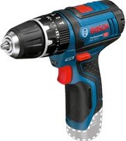 Bosch Professional Akku-Schlagbohrschrauber GSB 12V-15 Solo in Blau/Schwarz mit 30 N·m Drehmoment und 12 V - Bild 2