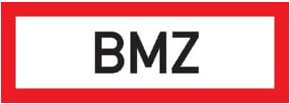 SafetyMarking Brandschutzschild Folie Brandmeldezentrale langnachleuchtend, Farbe: Weiß, B: 29,7 cm, H: 10,5 cm - Bild 1