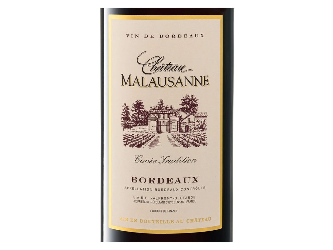 Château Malausanne Cuvée Tradition AOC trocken Rotwein 2023 0,75 l - Bild 2