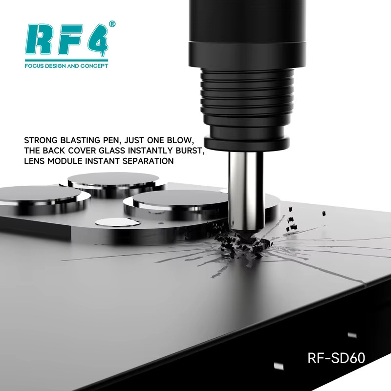 RF4 RF-SD60 Multifunktionales 6-in-1 Schraubendreher-Set aus Aluminium-Kupferlegierung für Mobiltelefone - Bild 2