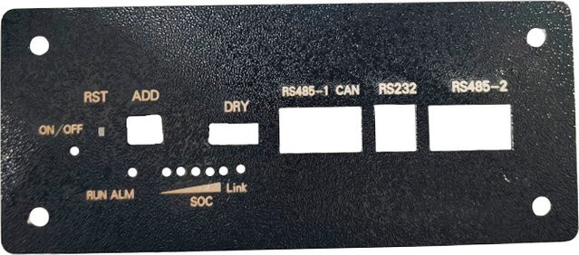 Jikong CAN RS485 Kommunikationsschnittstellen-Platine Montageplatte in Schwarz - Bild 1