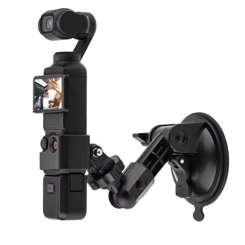 DJI Saugnapfhalterung X5 Adapter für Osmo Pocket 4/3 Auto-Halterung Erweiterungskit in Schwarz - Bild 5