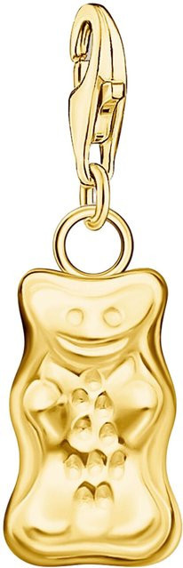 Thomas Sabo Charm-Anhänger Haribo Goldbär, 925 Silber, vergoldet, Damen - Bild 1