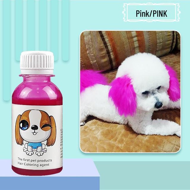 Global Beauty Panda-Färbemittel für Hunde, Rosa, Cremig - Bild 1