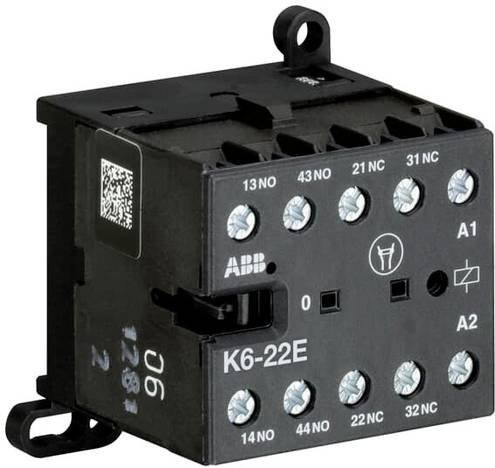 ABB K6-22E-80 Schalter mit 2 Schließern, 220V, 3A, Schwarz - Bild 1