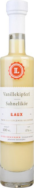 Manufaktur Laux Sahnelikör Vanille 0,1 l - Bild 1