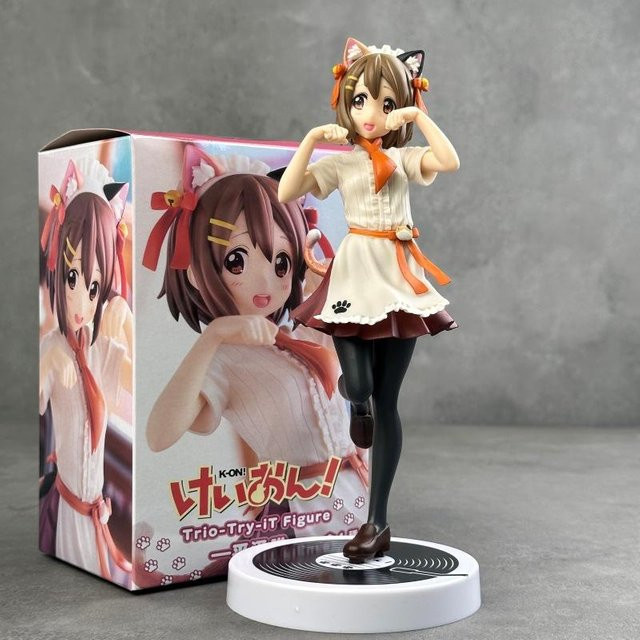 Yiran toy 1 K-On! Azusa Nakano und Yui Hirasawa Anime-Mädchen Figur Katzen-Thema - Bild 1