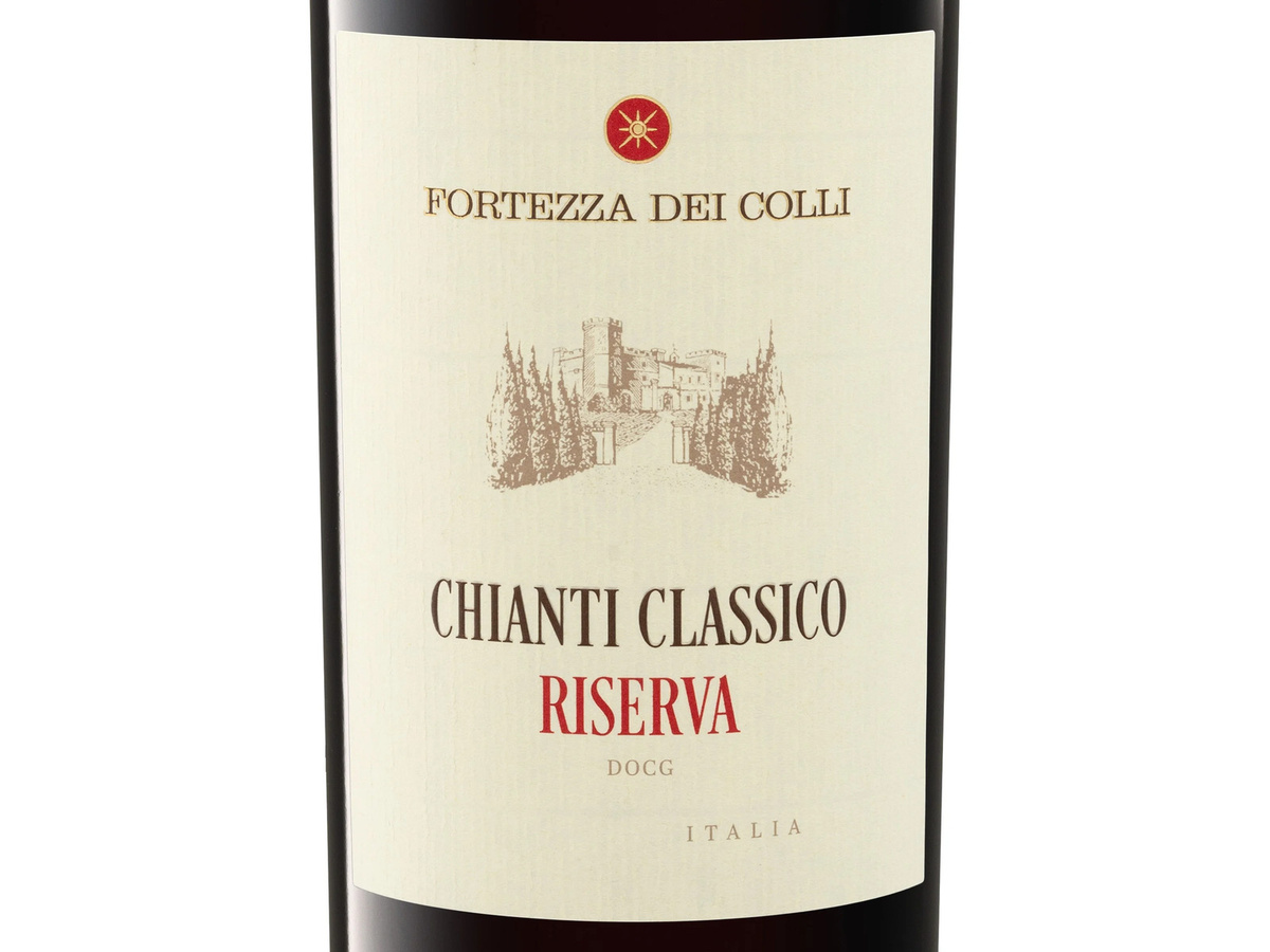 Fortezza dei Colli Chianti Classico Riserva DOCG Sangiovese trocken 2019 Rotwein 0,75 l - Bild 2