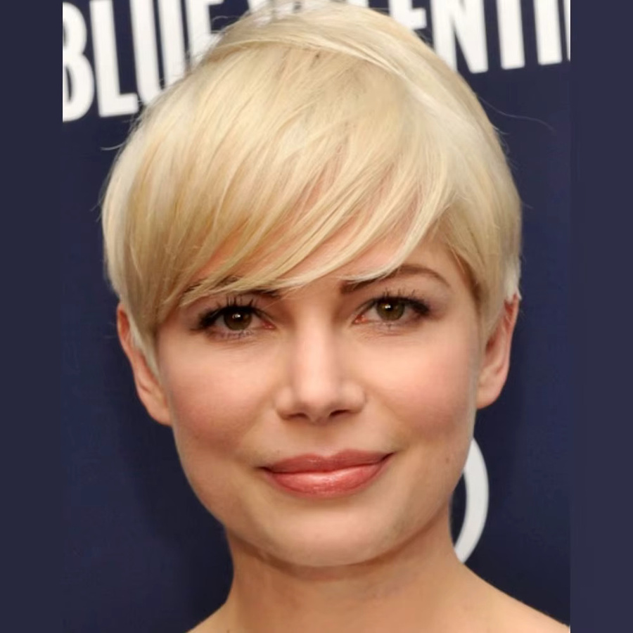 OYM HAIR Haarperücke Pixie Cut, 6 Zoll, Blonde, Glatte Brasilianisches Haar - Bild 1