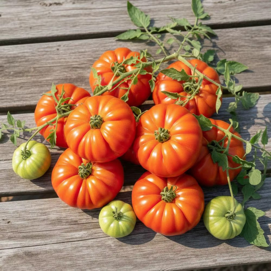 TORAF Tomatensamen Costoluto Fiorentino, rote große gerippte Früchte, 0,3 g - Bild 3