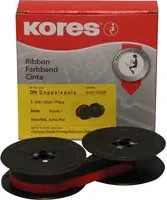 Kores Farbband schwarz/rot - Bild 1