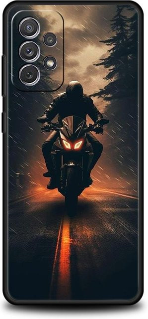 Moto Cross Motorrad Sport Handyhülle für Samsung Galaxy (verschiedene Modelle) in Multicolour - Bild 1