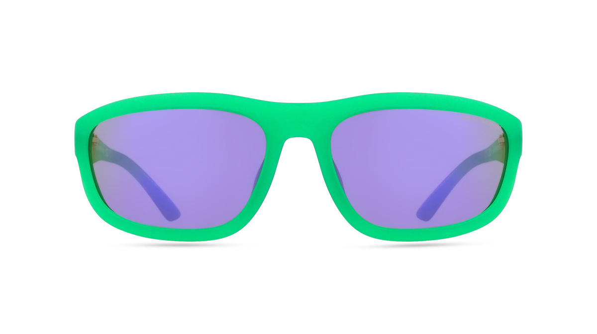 Armani EA4183U Sonnenbrille, Vollrand, Quadratisch, Kunststoff, Herren, grün - Bild 1