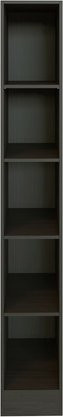 HELD MÖBEL Regal Bologna in Grau mit verstellbaren Regalböden, B/H/T: 30 x 200 x 60 cm - Bild 1