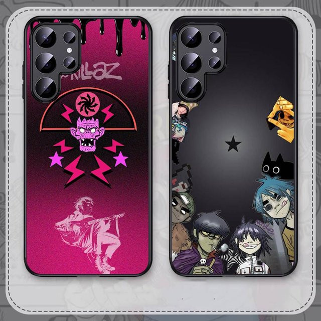 Handyhülle im Gorillaz Band Design für Samsung Galaxy S24 FE, S25 Ultra, S20 Lite, S21, S22, S23, S24 und S22 Ultra 5G in Multicolour - Bild 1