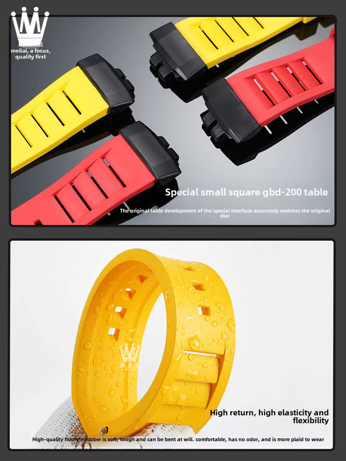 Casio G-Shock Uhrenarmband, Kautschuk, Schwarz, Herren - Bild 2