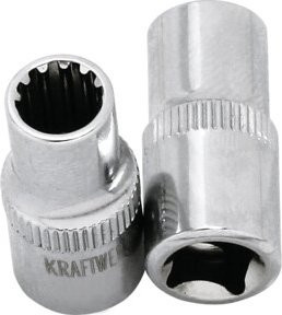 Kraftwerk 1/2'' Combi-Stecknuss 13mm in Silber - Bild 1