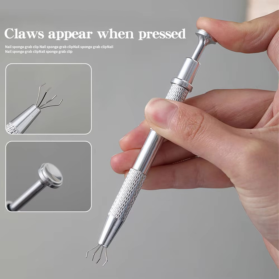 YIKOOLIN Nagel Schwamm Set mit Stift, Maniküre Werkzeug - Bild 2