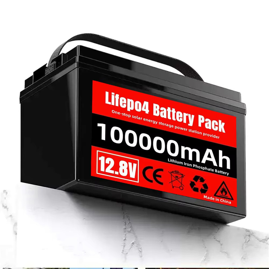 Aleaivy LiFePO4 Batterie 12V mit integriertem BMS in Schwarz für Solar und Boot - Bild 3