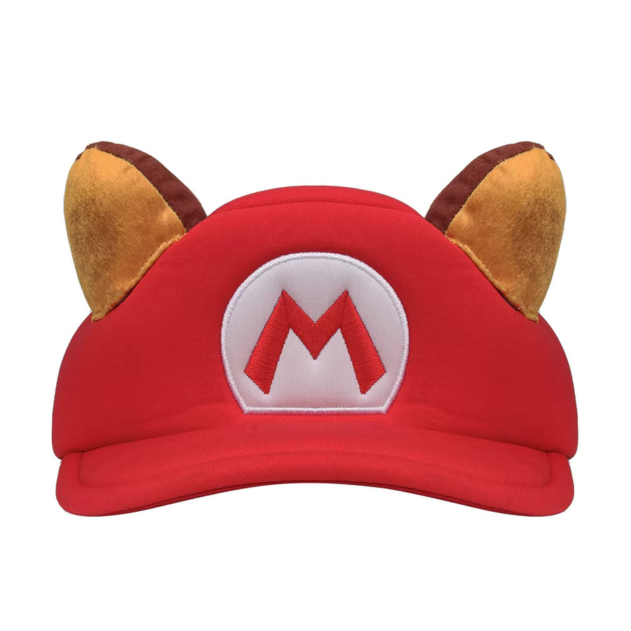 takerlama Super Mario Waschbär Cosplay Hut, Rot, Zubehör - Bild 2