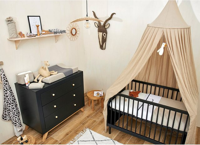 Meyco Baby Betthimmel Baldachin in Sand/Beige B: 240 cm, T: 55 cm - Bild 1