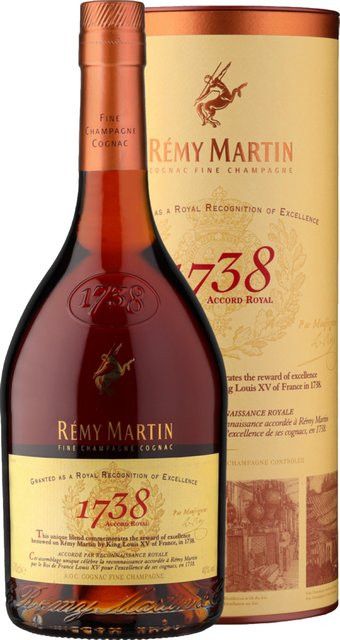 Rémy Martin 1738 Cognac, Frankreich, 40% Vol., 0,7 l - Bild 1